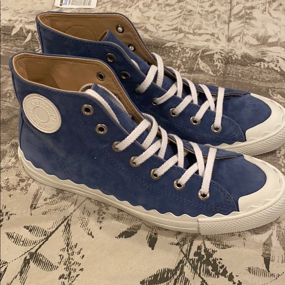 Chloe sneakers! Worn once to see if they could fit but were tight. Size 10 or 41 - Picture 3 of 7